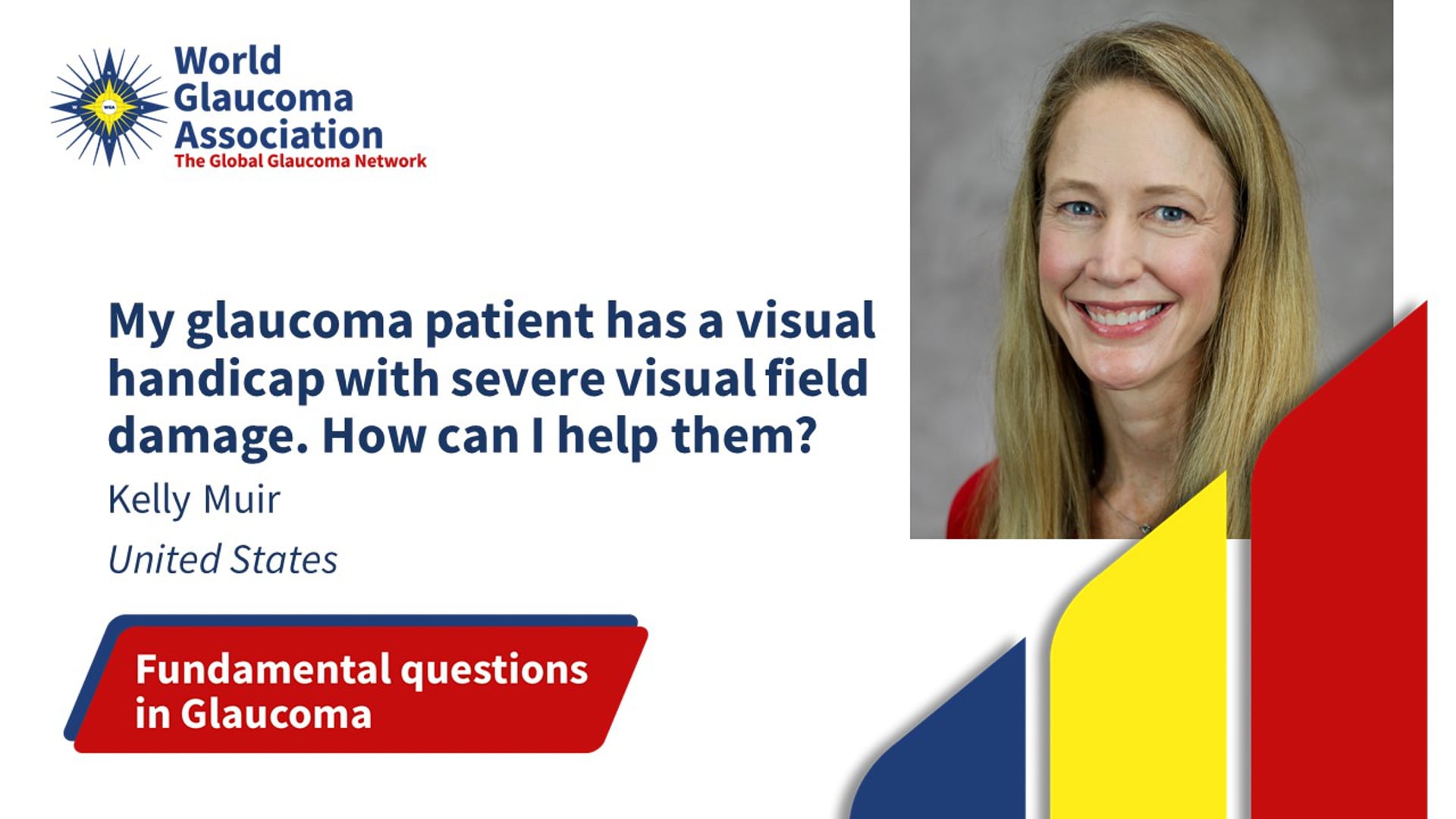 World Association My patient has a visual handicap