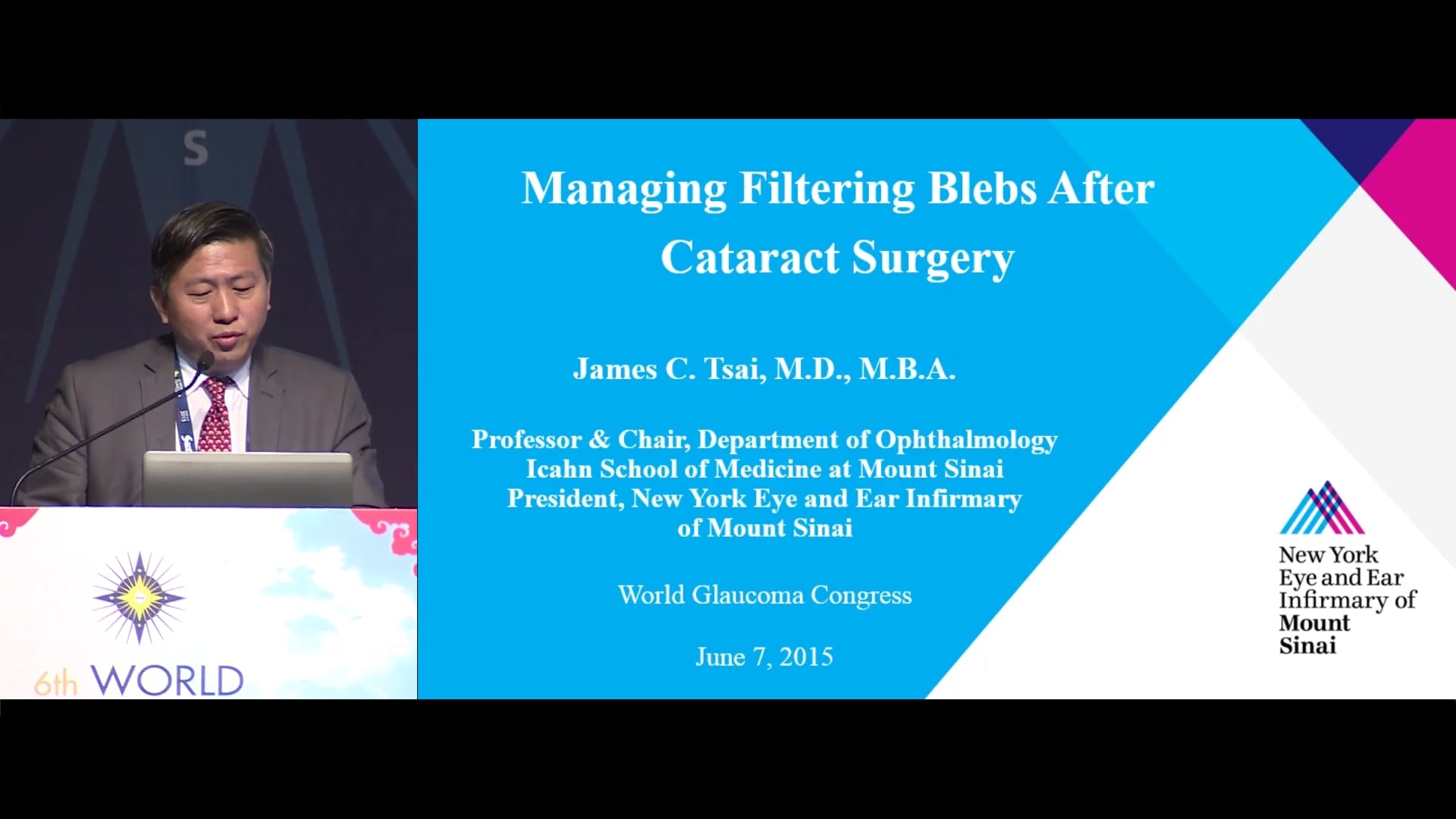 World Glaucoma Association Managing Filtering Blebs after cataract ...